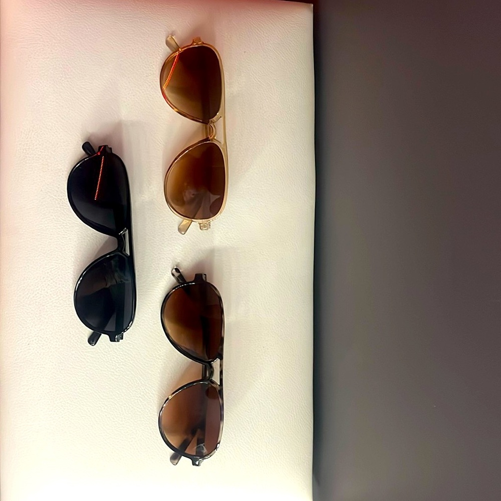 Sunglasses 3 pairs from shein